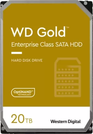 Image of Western Digital 20TB WD Gold Enterprise Class SATA Hard Disk Drive WD201KRYZ
