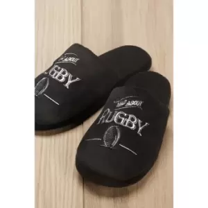 Image of Ultimate Gift for Man Slippers Small UK Size 7-8 Rugby