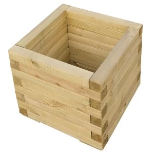 Image of Rowlinson Square Wooden Planter