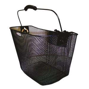 Image of Adie Front Mesh Basket With QR Bracket