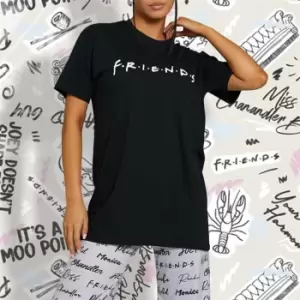 Image of I Saw It First Friends T Shirt and Trousers Pyjama Set - Grey