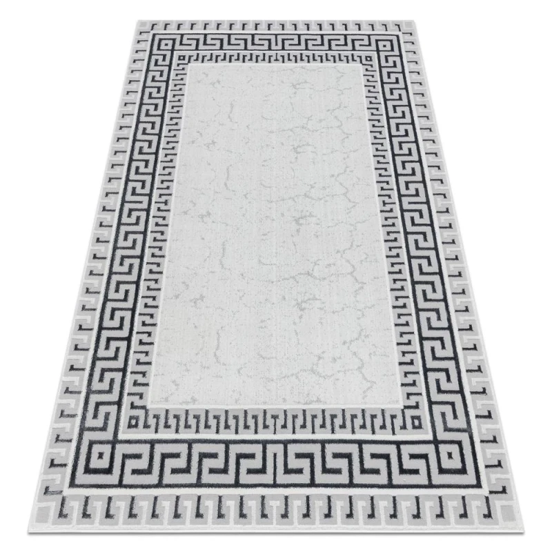 Image of RugsX Allure Rug in White Size: 240cm x 330cm White Unisex 240cm x 330 cm