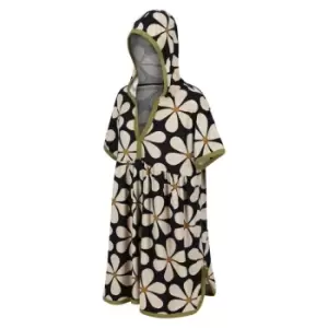 Image of Regatta Orla Kiely Toweling Dress - Black
