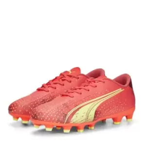 Image of Puma Ultra 4.2 Junior FG Football Boots - Orange