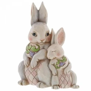 Image of Forever My Honey Bunny (Double Bunnies) Figurine