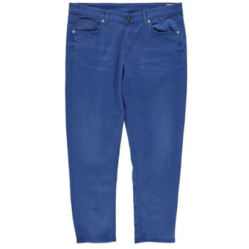 Image of G Star Raw 3301 Tapered Ladies Jeans - Blue