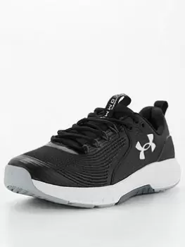 Image of Under Armour Training Charged Commit TR 3 - Black/White, Size 10, Men