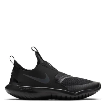 Image of Nike Flex Runner Trainers Junior Boys - Triple Black