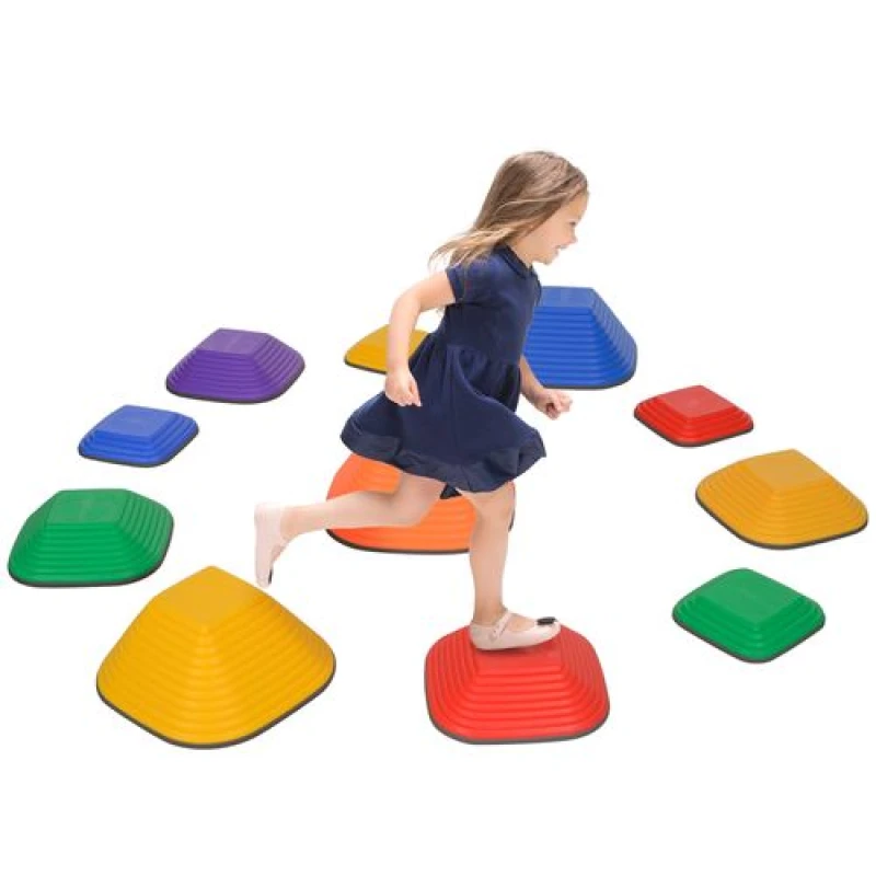 Image of AIYAPLAY Balance Stepping Stones for Kids Indoor Outdoor Sensory Toy, Multi 347-026V00MX