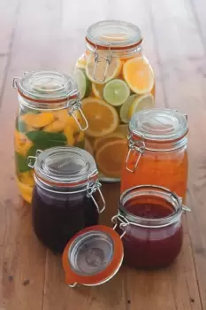 Image of Home Made Glass 3 Litre Preserving Jar