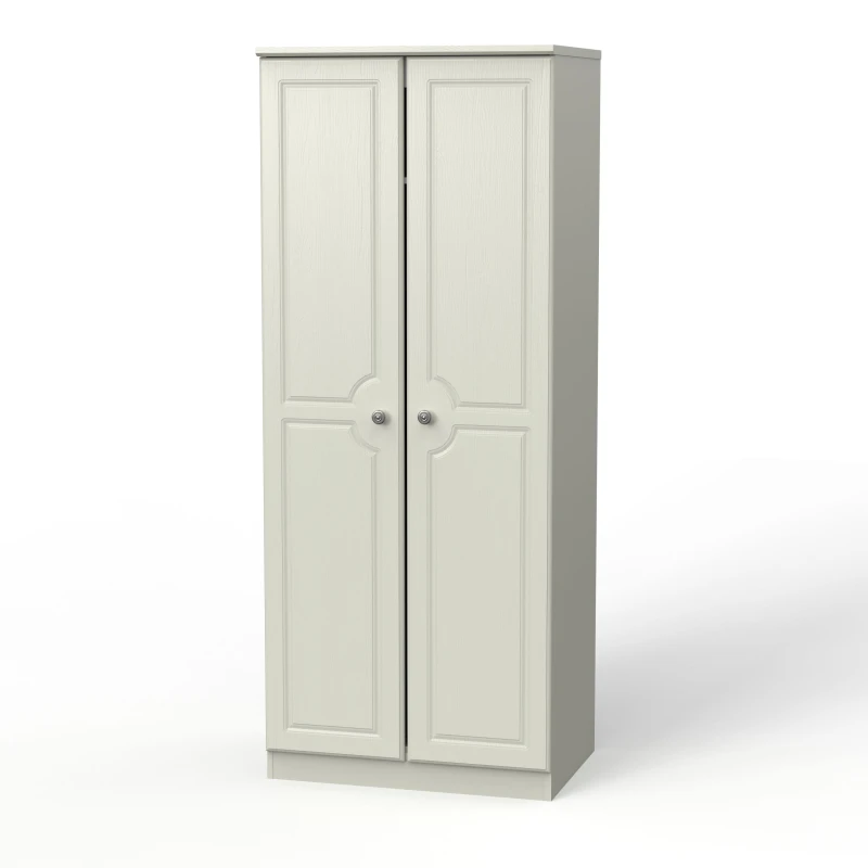 Image of Kendal 2 Door Wardrobe In Kashmir Ash (Ready Assembled)