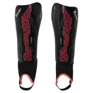 Image of Precision Origin.0 Shin & Ankle Guards Black/Red Small