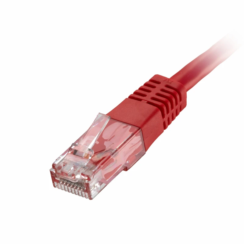 Image of Cablenet CNL 100PK 3M C6 Rd UTP PVC 24AWG FMB networking cable Red Cat