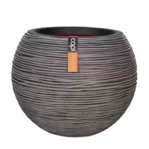 Image of Capi Europe Vase ball Rib NL 62x48 anthracite