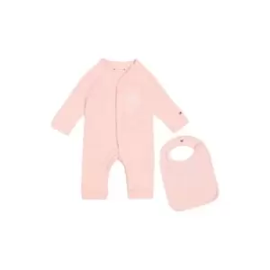 Image of Tommy Hilfiger Baby Monogram Set Giftbox - Pink