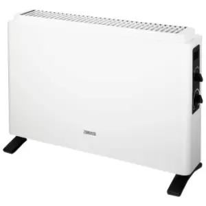 Image of Zanussi ZCVH4004 Compact White 2kW Convection Heater