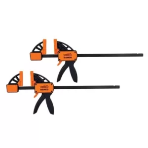 Image of Bahco High Resistance Quick Clamp Twin Pack 150mm