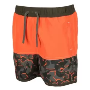 Image of Regatta Sergio Swim Shorts - Red