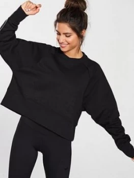 Image of Nike Training Versa Crew Sweat Black