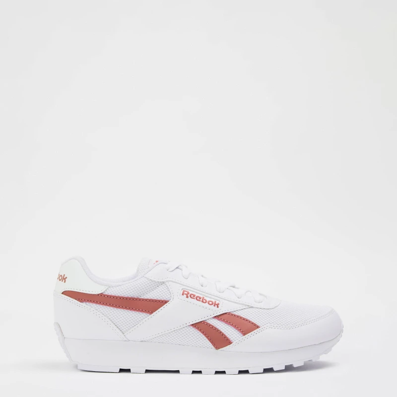 Image of Reebok Womens Rewind Run Runner White/Pink Clay female 5 (38)