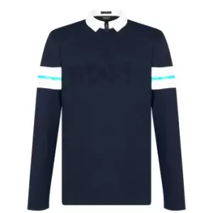 Image of Boss Plisy 1 Polo Shirt - Blue