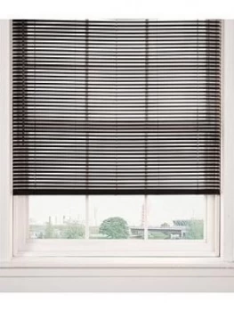 Image of Black Pvc Venetian Blind