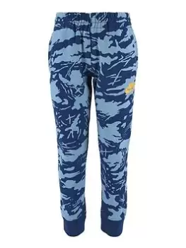 Image of Nike Kids Boys AOP Club Camo Jogging Bottoms, Dark Blue, Size 6-7 Years