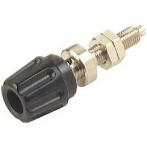 Image of Pole terminal Black 63 A SKS Hirschmann PKN 10 B 1