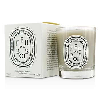 Image of Diptyque Feu De Bois Scented Candle 70g