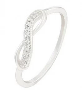 Image of Accessorize St Infinity Ring - Silver