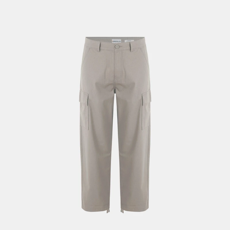 Image of SoulCal Mens Soul Rip Cargo Trousers Beige male 30W R