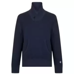 Image of CHAMPION Logo Sweatshirt - Blue