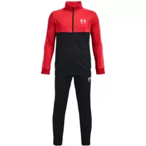 Image of Under Armour CB Knit Tracksuit Junior - Black