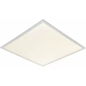 Image of Anti-Glare Ceiling Panel Light - 40W Cool White LED - White Paint Finish