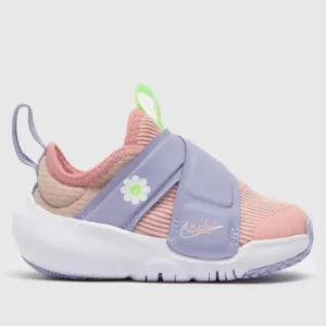 Image of Nike Pink Flex Advance Se Girls Toddler Trainers