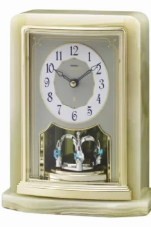 Image of Seiko Clocks Emblem Mantel Clock AHW465G