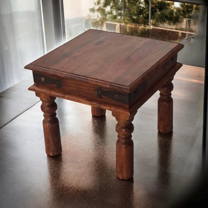 Image of MSL 45CM WOODEN SQUARE TABLE