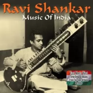 Image of Ravi Shankar - Music of India CD Album - Used