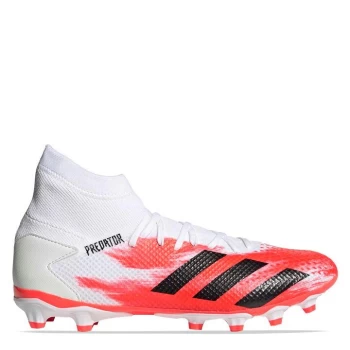 Image of adidas Predator 20.3 Football Boots Multi Ground - White/Black