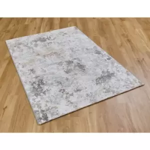 Image of Canyon 52023 6414 80cm x 150cm Rectangle - Ivory and Multicoloured - Mastercraft