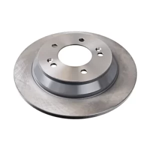 Image of Brake Discs ADG043210 by Blue Print Rear Axle 1 Pair