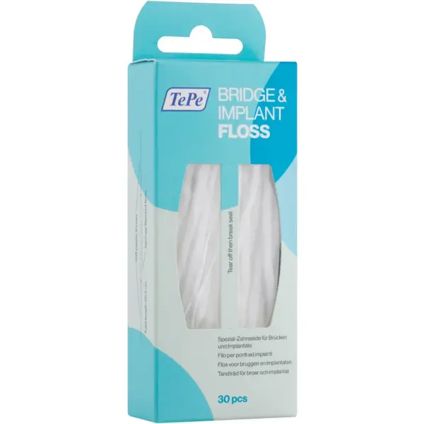Image of Tepe Bridge & Implant Dental Floss 30Pcs