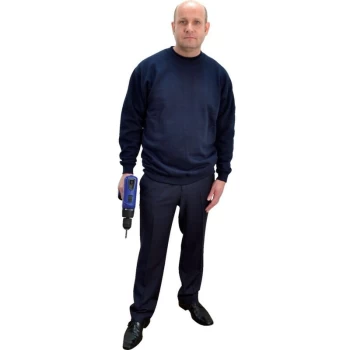 Image of Tuffsafe - S350N Small Navy Sweatshirt