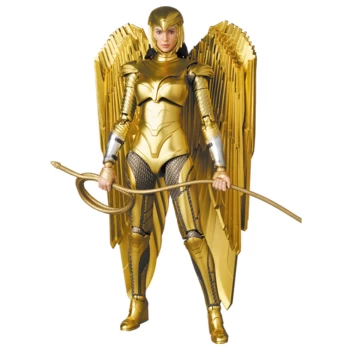 Image of Medicom Wonder Woman 1984 MAFEX Figure - Golden Armor Wonder Woman