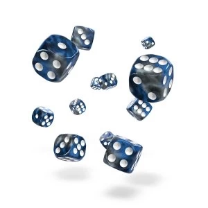 Image of Oakie Doakie Dice D6 Gemidice (Liquid Steel)