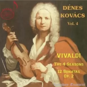 Image of Denes Kovacs - Volume 4 by Antonio Vivaldi CD Album