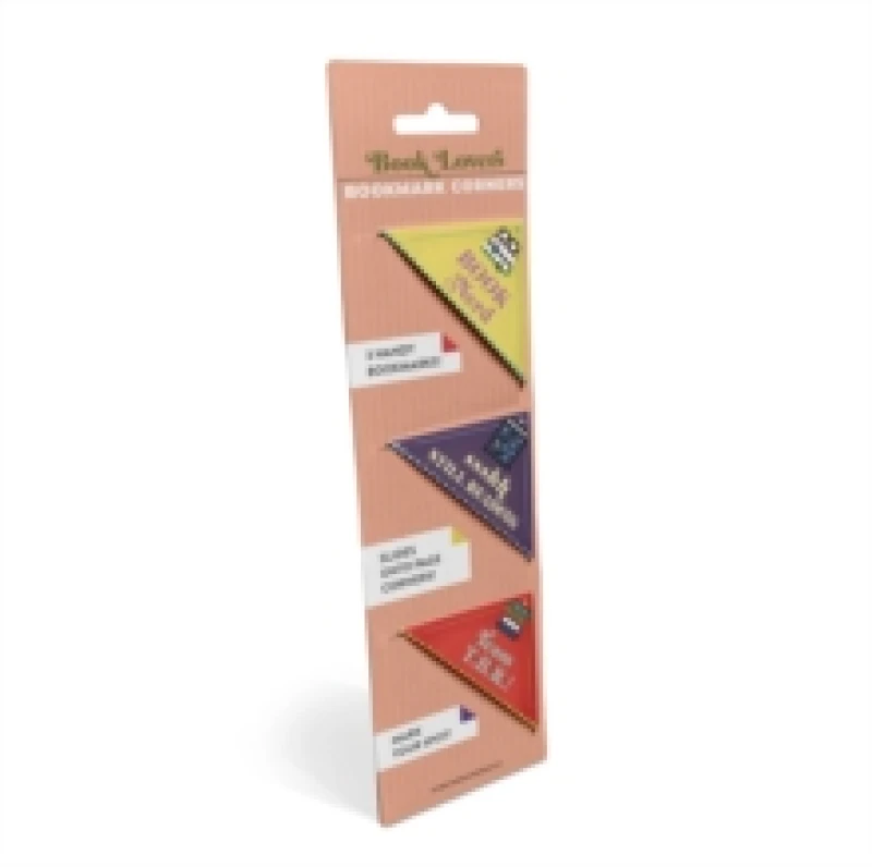 Image of Knock Knock Book Lovers Bookmark Corners Bookmark