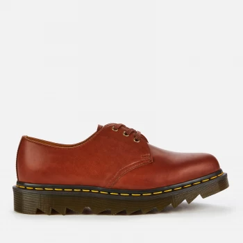 Image of Dr. Martens Mens 1461 Ziggy Leather 3-Eye Shoes - Tan - UK 8