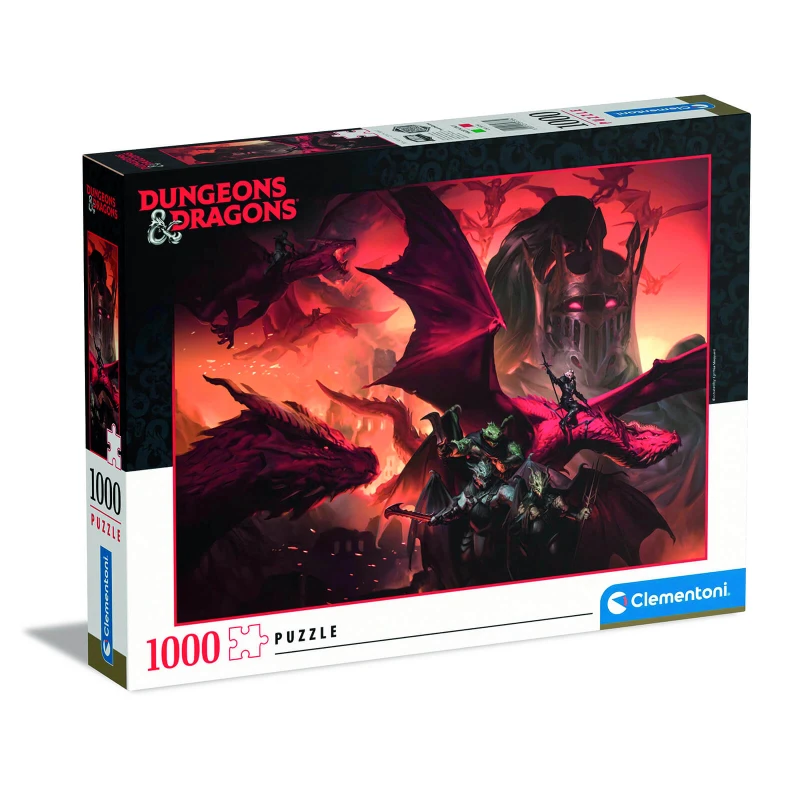 Image of Clementoni Dungeons & Dragons 1000 Piece Jigsaw Puzzle 1