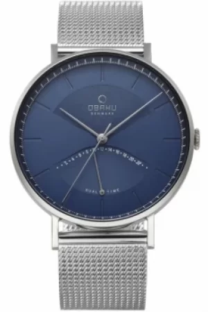Image of Obaku Elm Cyan Watch V213GUCLMC